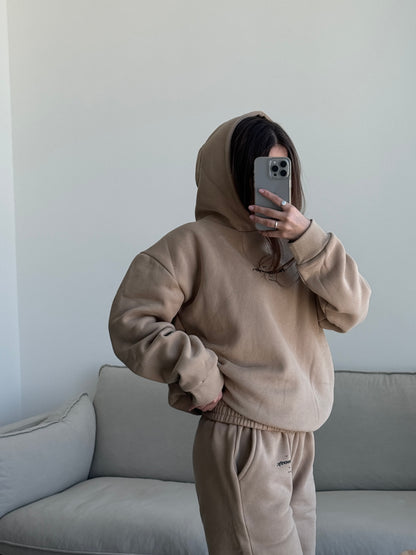 Charlotte Hoodie Sand